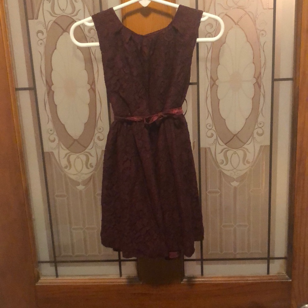 NWOT Beautiful maroon dress